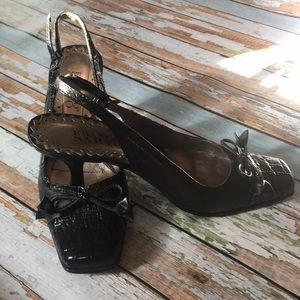 Black Franko Sarto heels